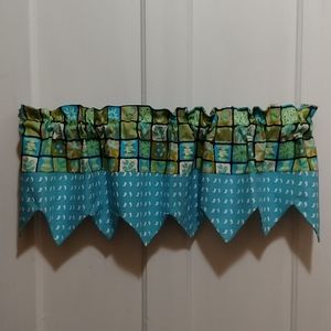 Garden lovers handmade valances